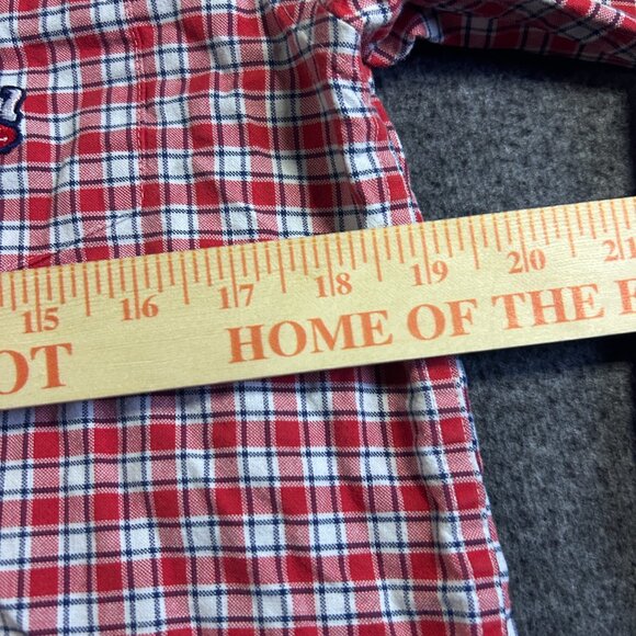 Vintage Cruel Girl Women's Size S Blue Red Plaid Long Sleeve Button Down Shirt‎ - Picture 11 of 11